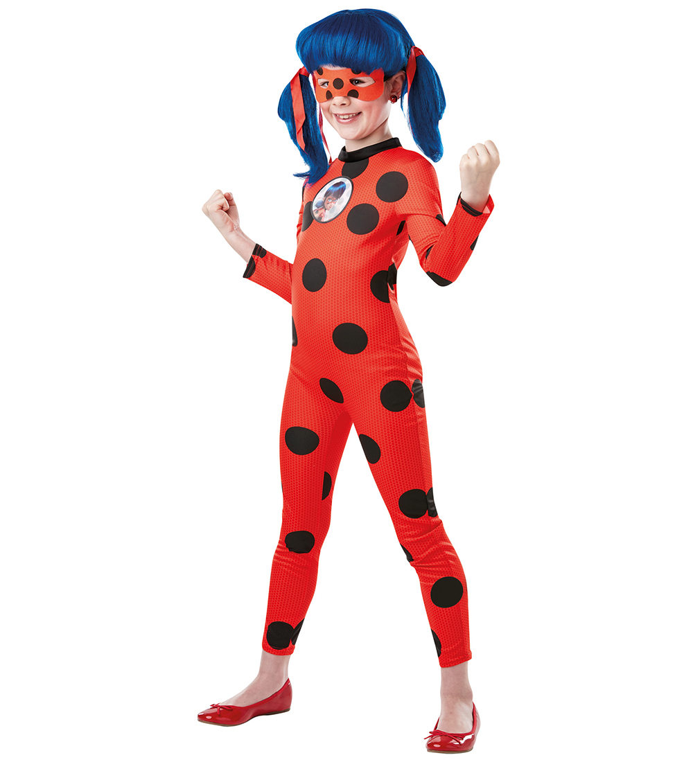 Rubies Kostüm - Miraculous Ladybug Classic Tiki Costume - Rubies - 7-8 Jahre (122-128) - Kostüme
