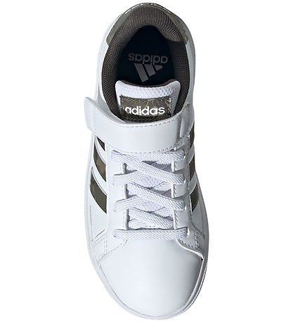 adidas Performance Sko - GRAND COURT 2.0 EL - Hvid/Grøn