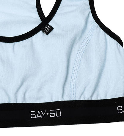 Say-So Top - Lyseblå