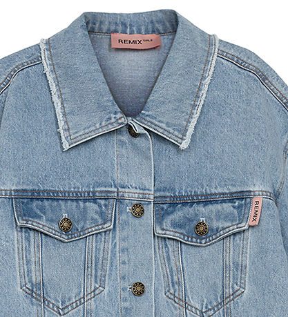 Designers Remix Denimjakke - Miles Oversized - Light Denim Designers Remix Denimjakke - Miles Oversized - Light Denim