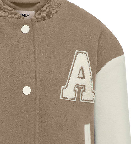 Kids Only Bomberjakke - KogSilja - Simply Taupe