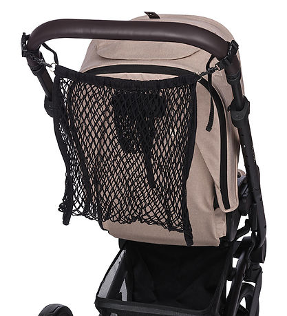 Dooky Opbergnet voor Buggy - 40x39 cm - Zwart