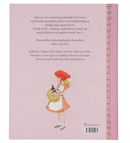 Forlaget Gyldendal - Pigernes Store Eventyrbog - Dansk