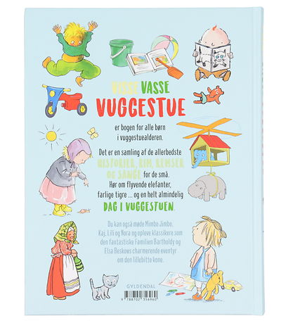 Forlaget Gyldendal Bog - Visse Vasse Vuggestue - Dansk