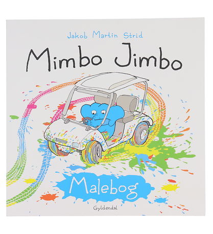 Forlaget Gyldendal Malebog - Mimbo Jimbo - Dansk