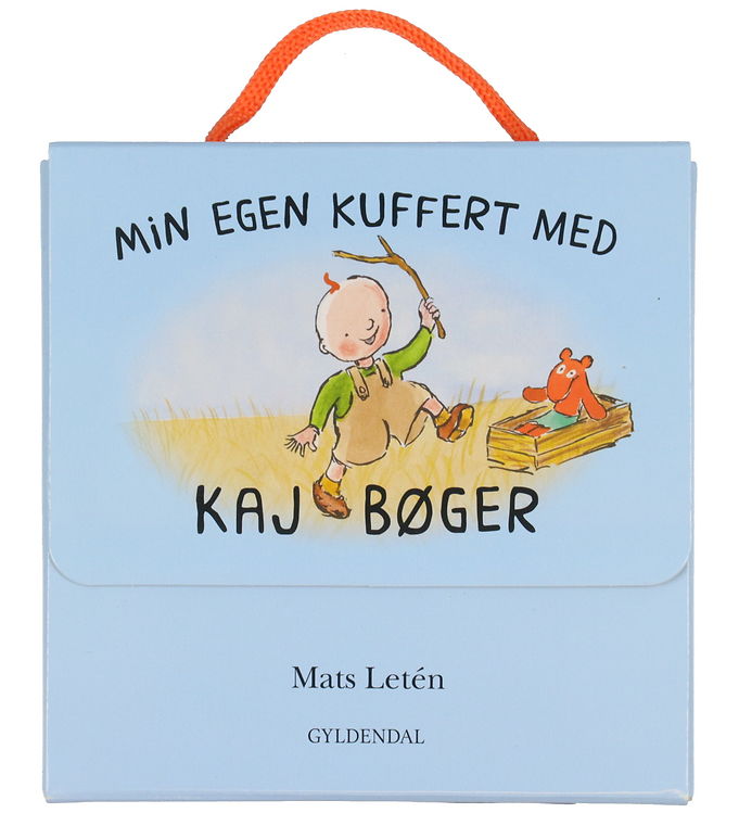 Forlaget Gyldendal Bog - Min Egen Kuffert Med Kaj Bøger - Dansk