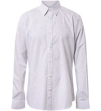 Hound Skjorte - Hvid/Navy Hound Skjorte - Hvid/Navy
