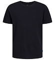 Jack & Jones Stuttermabolur - Noos - JjeOrganic - Svart