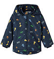 Name It Dynejakke - NbmMax - Dark Sapphire m. Print Name It Dynejakke - NbmMax - Dark Sapphire m. Print