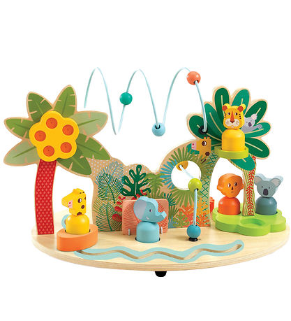 Djeco Activiteitenspeelgoed - Jungledieren - Multi BIG Djeco Activiteitenspeelgoed - Jungledieren - Multi BIG