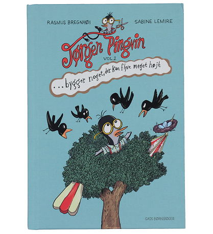 Gads Forlag Bog - Jørgen Pingvin Bygger Noget, Der Kan Flyve Meg Gads Forlag Bog - Jørgen Pingvin Bygger Noget, Der Kan Flyve Meg