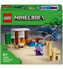 LEGO® Minecraft - Steves Ørkenekspedition 21251 - 75 Dele LEGO® Minecraft - Steves Ørkenekspedition 21251 - 75 Dele