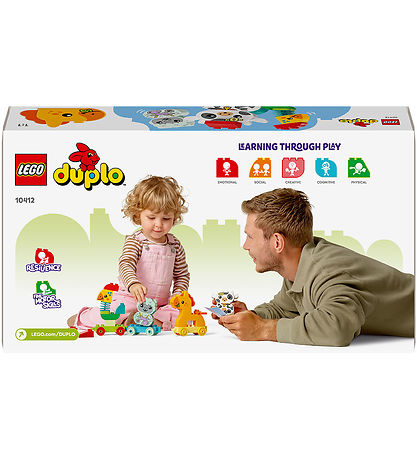 LEGO® DUPLO - Dyretog 10412 - 19 Dele