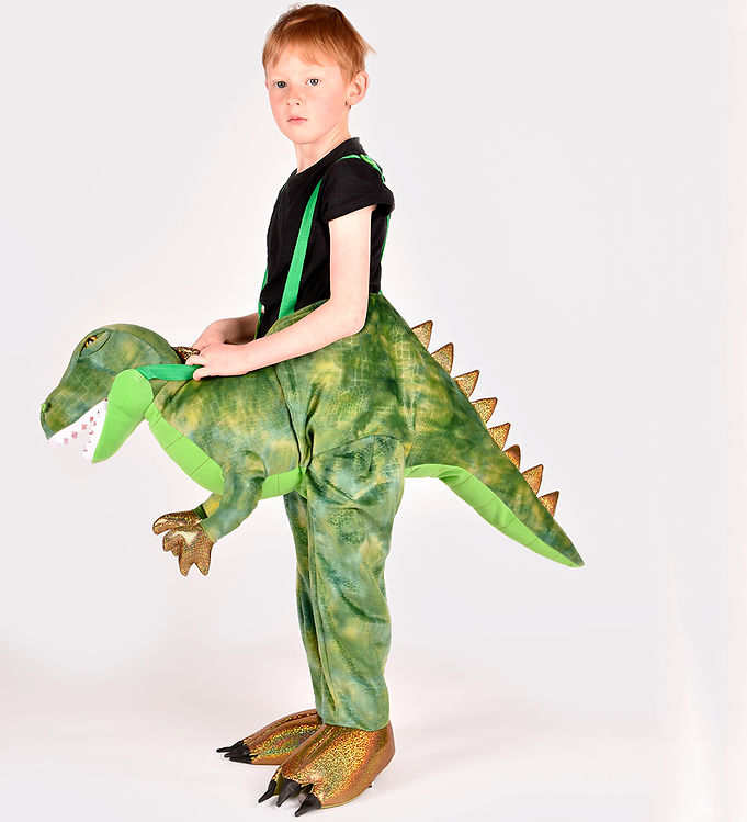Den Goda Fen Udklædning - Jump In Dinosaur - T-Rex