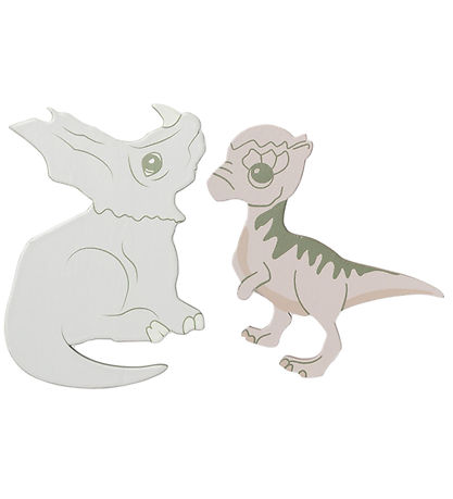 That's Mine Knager - Shane - 2-pak - 9x9 cm - Dino That's Mine Knager - Shane - 2-pak - 9x9 cm - Dino