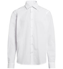 Grunt Skjorte - Tes Shirt - Hvid Grunt Skjorte - Tes Shirt - Hvid