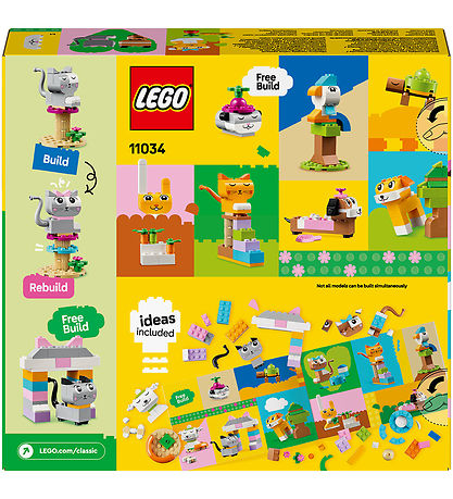 LEGO® Classic - Kreative Kæledyr 11034 - 450 Dele