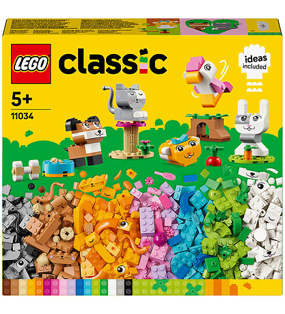 LEGO® Classic - Kreative Kæledyr 11034 - 450 Dele LEGO® Classic - Kreative Kæledyr 11034 - 450 Dele