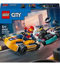 LEGO® City - Gokarts Og Racerkørere 60400 - 99 Dele LEGO® City - Gokarts Og Racerkørere 60400 - 99 Dele
