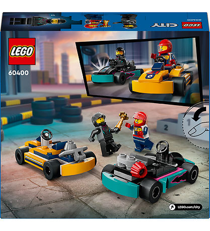 LEGO® City - Go-Karts and Race Drivers 60400 - 99 Parts