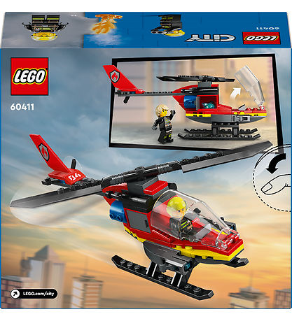 LEGO® City - Fire Rescue Helicopter 60411 - 85 Parts