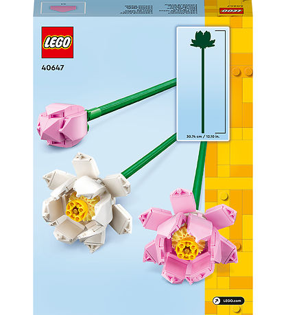 LEGO® Flowers - Lotus Flowers - 40647 - 220 Parts LEGO® Flowers - Lotus Flowers - 40647 - 220 Parts