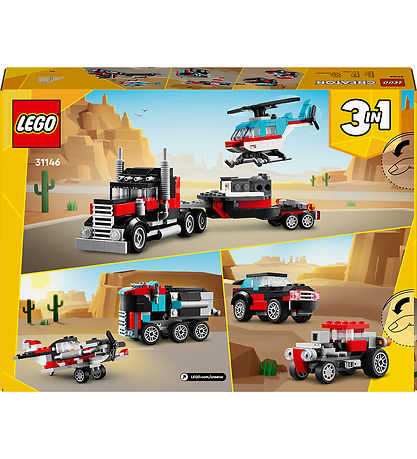 LEGO® Creator - Flakbil med helikopter 31146 - 3-I-1 - 270 Delar