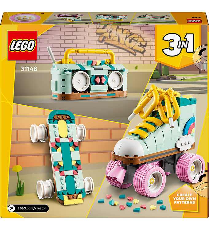 LEGO® Creator - Retro-Rulleskøjte - 31148 - 342 Dele