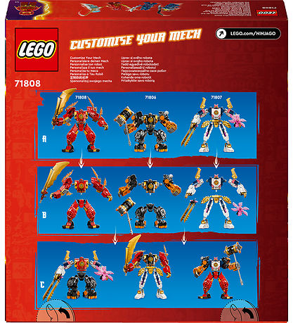 LEGO® Ninjago - Kain tulielementti-robotti 71808 - 322 Osaa