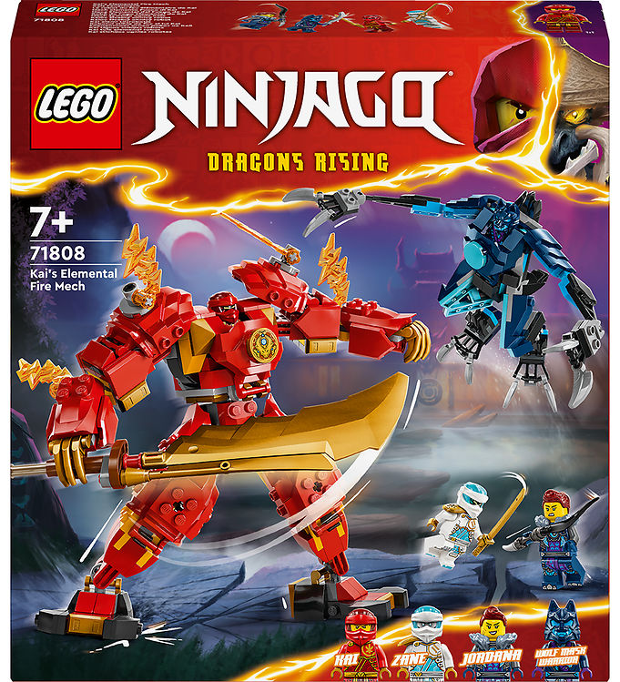 LEGO® Ninjago - Kais Ild-elementrobot 71808 - 322 Dele