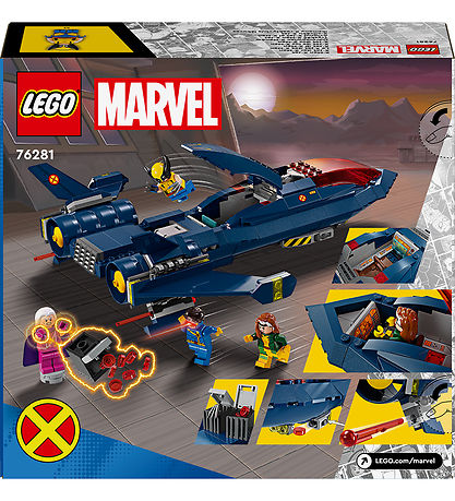 LEGO® Marvel - X-Mens X-jet 76281 - 359 Dele LEGO® Marvel - X-Mens X-jet 76281 - 359 Dele