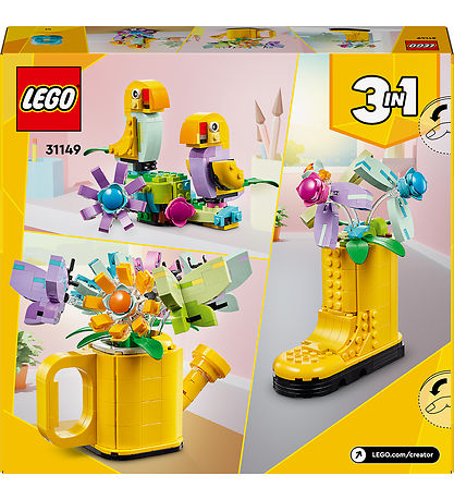 LEGO® Creator - Blomster I Vandkande - 31149 - 3-i-1 - 420 Dele LEGO® Creator - Blomster I Vandkande - 31149 - 3-i-1 - 420 Dele