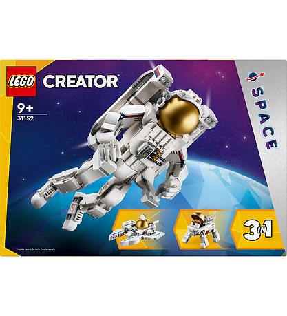 LEGO® Creator - Astronaut - 31152 - 3-i-1 - 647 Dele