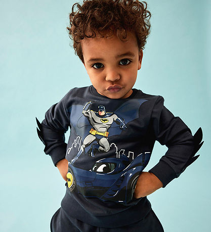 Name It Sweatshirt - NmmJaxobo Batwheels - India Ink Name It Sweatshirt - NmmJaxobo Batwheels - India Ink