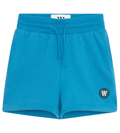 Wood Wood Sweatshorts - Victor - Blå Wood Wood Sweatshorts - Victor - Blå