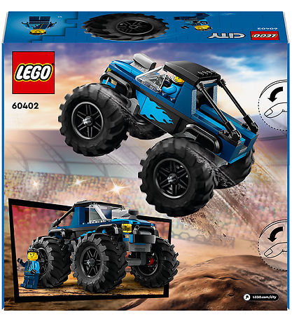 LEGO® City - Blå Monstertruck 60402 - 148 Dele