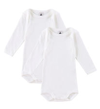 Petit Bateau Body l/æ - 2-pak - Hvid