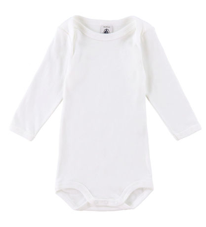 Petit Bateau Body l/æ - 2-pak - Hvid