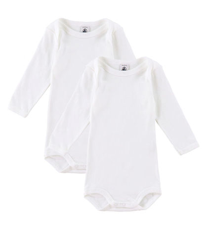Petit Bateau Body l/æ - 2-pak - Hvid