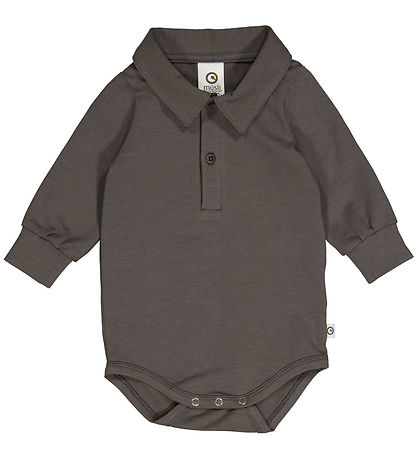 Müsli Skjortebody l/æ - Cozy Me - Tower Grey Müsli Skjortebody l/æ - Cozy Me - Tower Grey