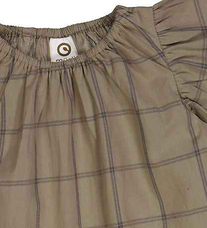 Müsli Kjole - Check - Cashew