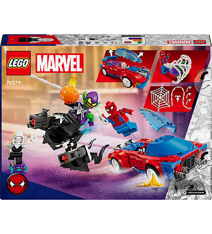 LEGO® Marvel - Spider-Mans Racerbil Og Venom... 76279 - 227 Dele LEGO® Marvel - Spider-Mans Racerbil Og Venom... 76279 - 227 Dele