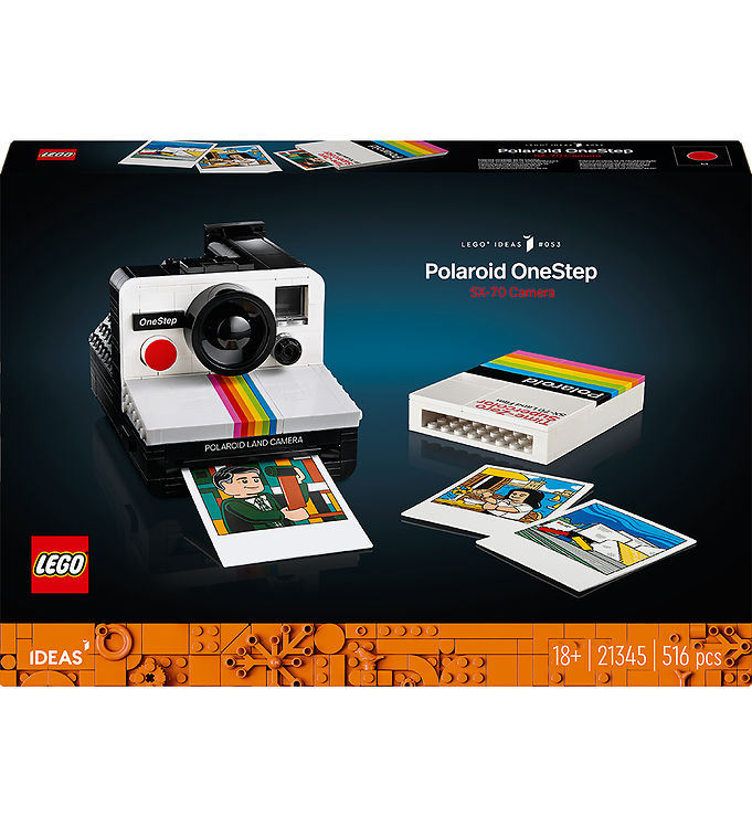 LEGO® Ideas - Polaroid OneStep SX-70-kamera - 21345 - 516 Dele