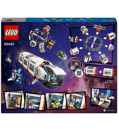 LEGO® City - Modulopbygget Rumstation 60433 - 1097 Dele LEGO® City - Modulopbygget Rumstation 60433 - 1097 Dele