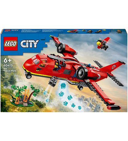 LEGO® City - Brandslukningsfly 60413 - 478 Dele LEGO® City - Brandslukningsfly 60413 - 478 Dele