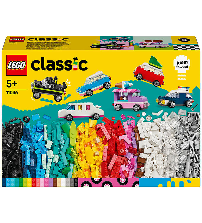 LEGO® Classic - Kreative Køretøjer 11036 - 900 Dele