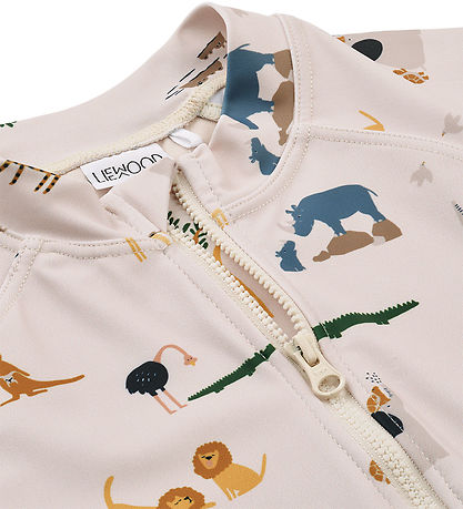 Liewood Badeheldragt - Max Swim Jumpsuit - UV40+ - All Together/