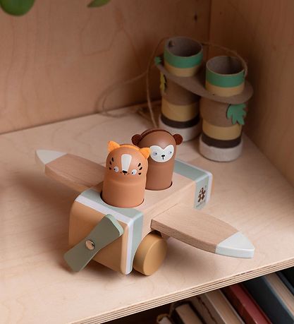 Sebra Flyvemaskine - Træ - Wildlife Sebra Flyvemaskine - Træ - Wildlife