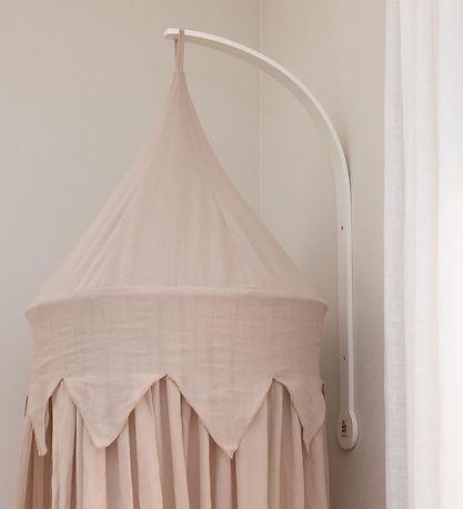 Sebra Sengehimmel-holder - Vægmonteret - Classic White