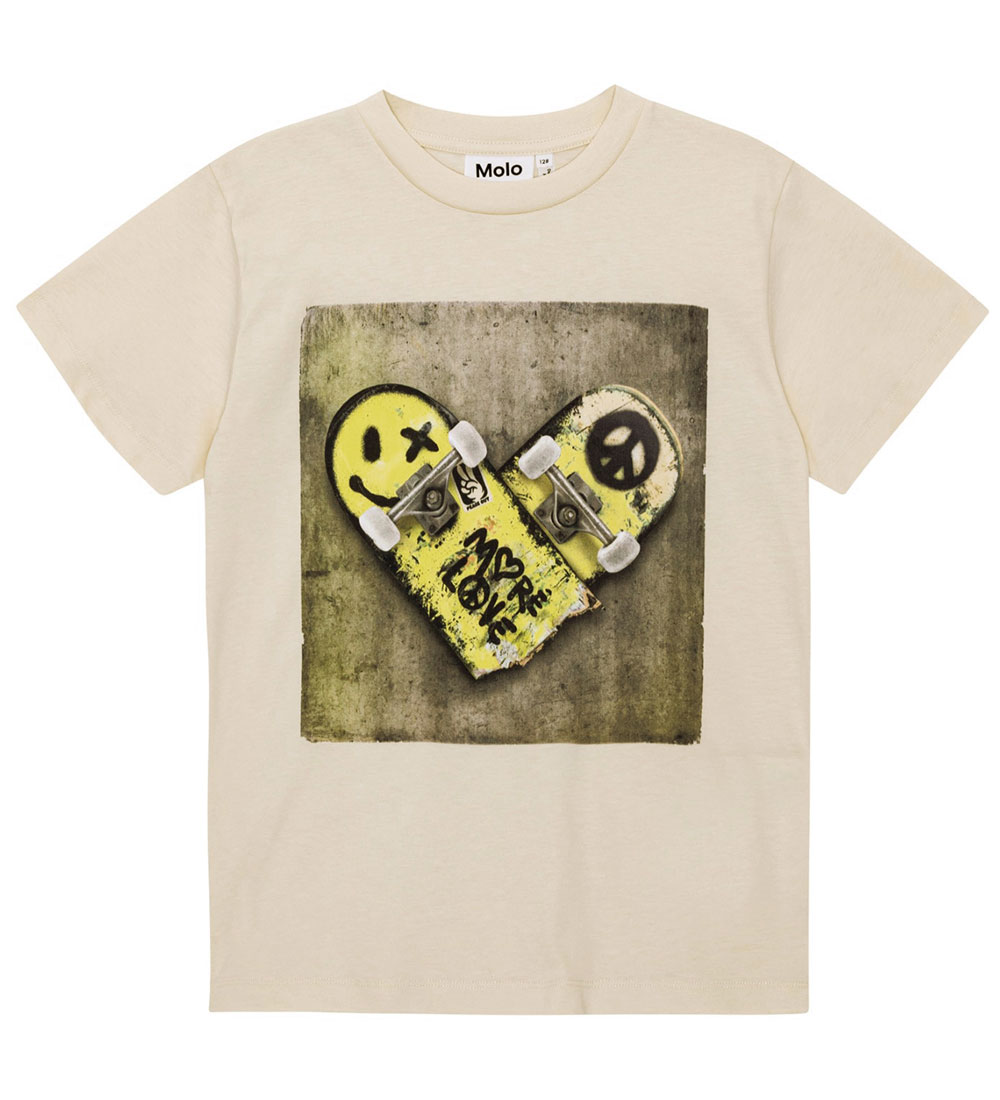 Molo T-Shirt - Riley - ik Heart Skate - Molo - 8 jaar (128) - T-Shirts